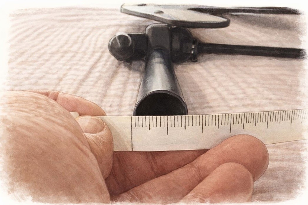 Measure peg diameter
